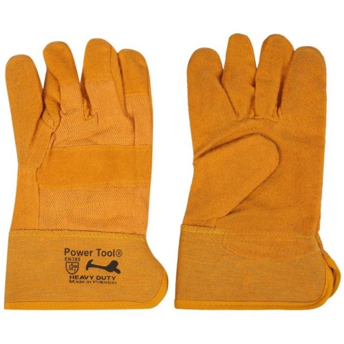 Yellow Fabric Glove