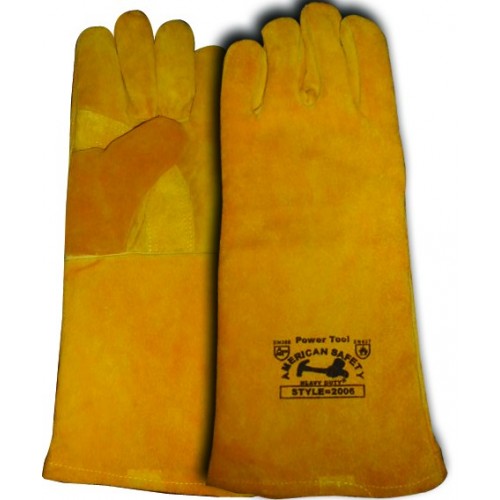 Cow Split Leather Welding Gloves 212