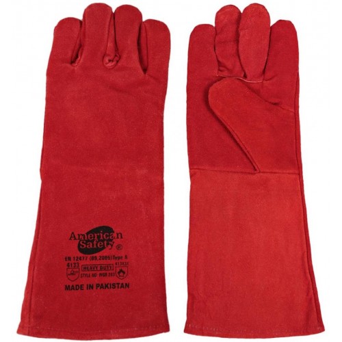 Cow Split Leather Welding Gloves WGR 203