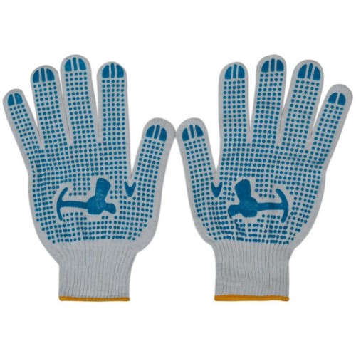 NH19BD PVC Dotted Cotton Glove