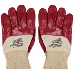 Half Coated PVC Dipped Gloves