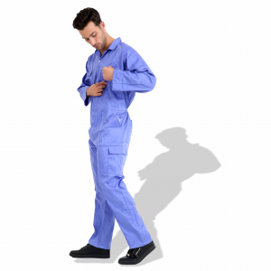 P989BL Cotton Pre-Shrink Coverall