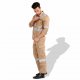 Twill Cotton Coverall with Reflective Tape R991