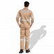 Twill Cotton Coverall with Reflective Tape R991