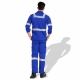 Twill Cotton Coverall with Reflective Tape R991