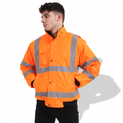 FP1657 Fluorescent Parka with Reflective Tape