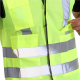 Reflective Vest Fluorescent Fabric With Pocket KF007