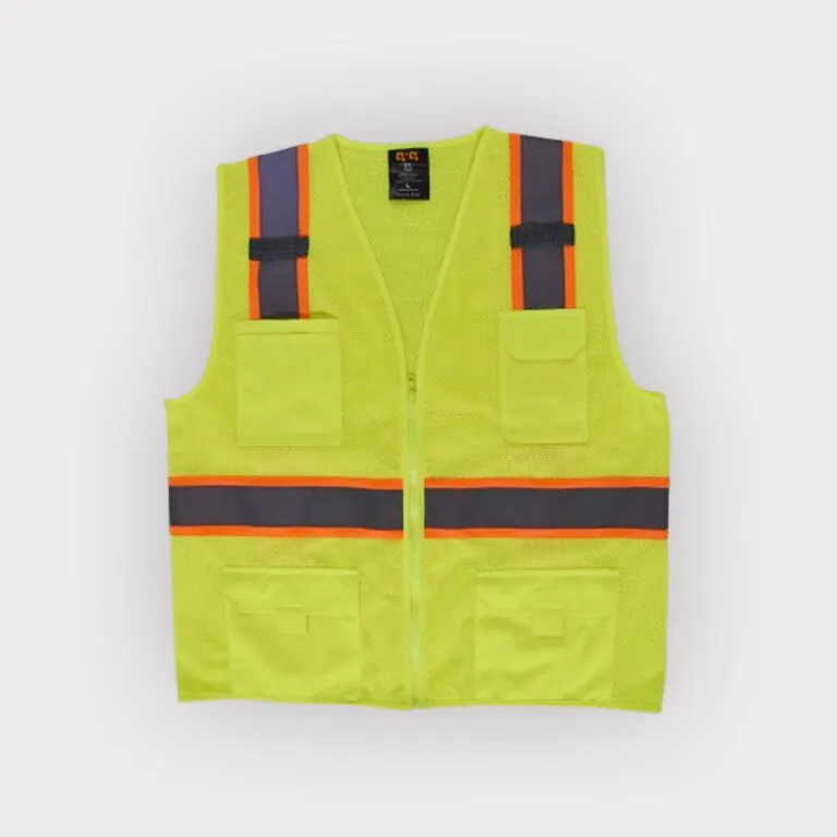 Q&Q Two-Toned Reflective Safety Vest