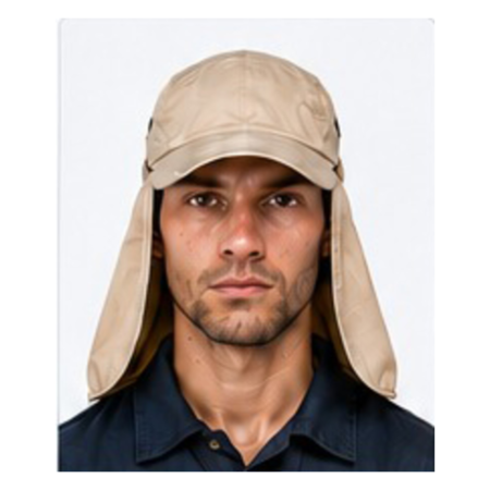 Prime Captain Cap with Hood for Sun Protection – MSW/CPC120D