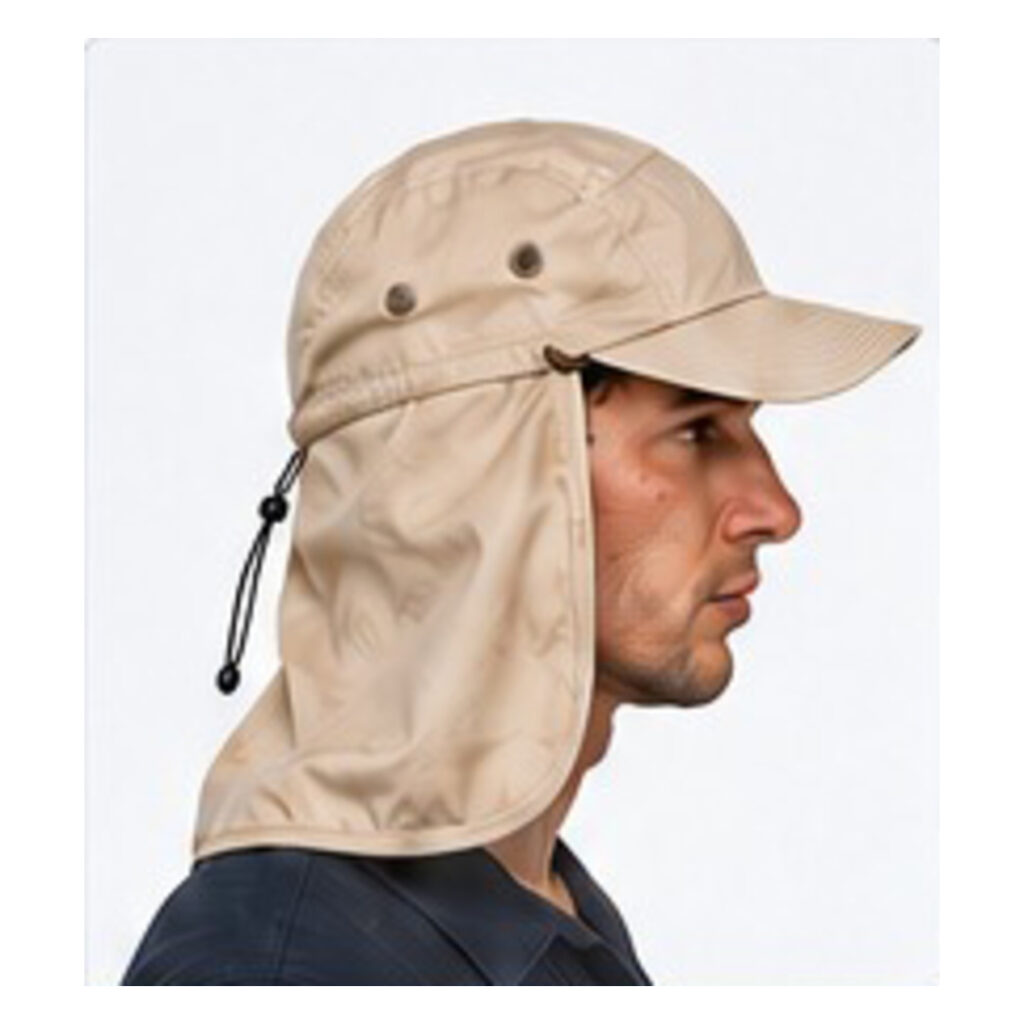 Prime Captain Cap with Hood for Sun Protection – MSW/CPC120D - Image 4
